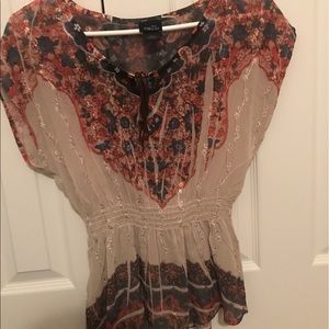 short sleeve/ tank top (rue 21)